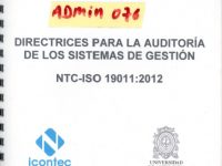 Directrices Para La Auditoría De Los Sistemas De Gestión