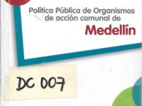 Política Pública De Organismos De Acción Comunal De Medellín