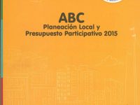 ABC, Planeación Local y Presupuesto Participativo 2015